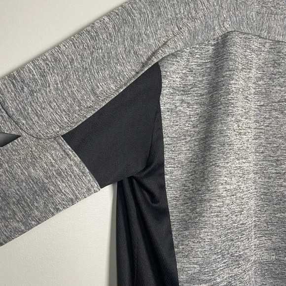 Hummel Mens Classic BEE PHI Gray Grey Black Jacket Track Top Size L Large Zip - Picture 10 of 13